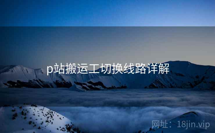 p站搬运工切换线路详解  第2张