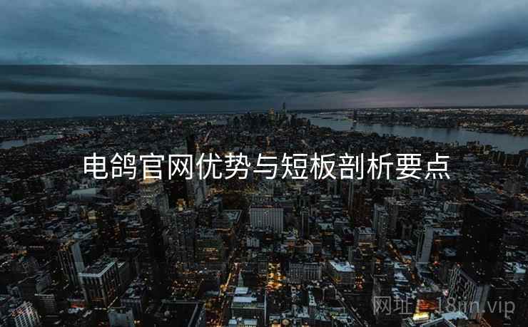 电鸽官网优势与短板剖析要点  第1张
