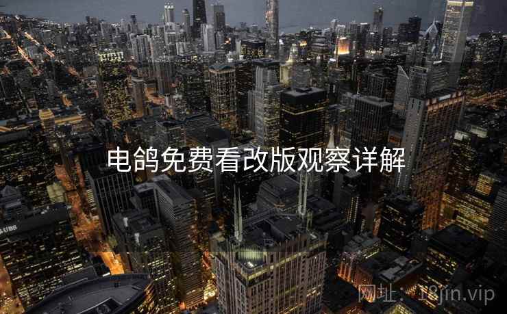 电鸽免费看改版观察详解  第2张