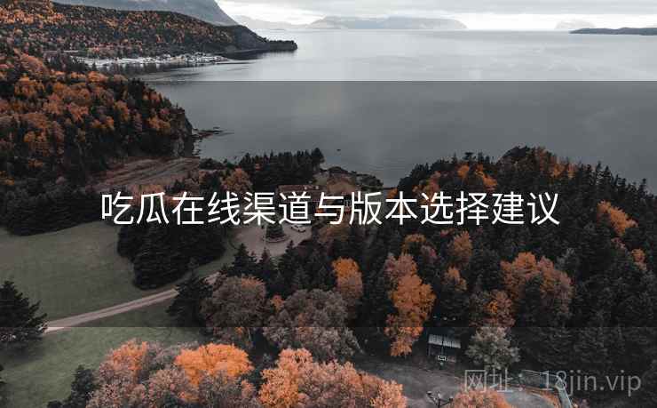 吃瓜在线渠道与版本选择建议  第1张